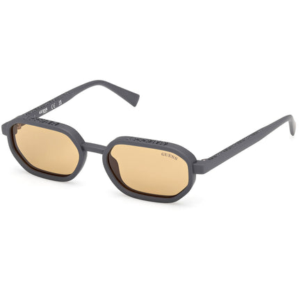 Guess Unisex Sunglasses - Grey/Other Injected Plastic Geometric Frame | GU00233 5320E ,