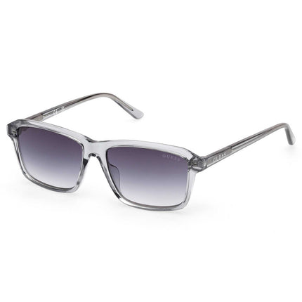 Guess Unisex Sunglasses - Grey/Other Acetate Rectangular Shape Frame | GU00236 5120B ,