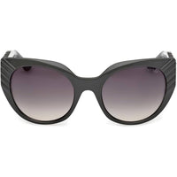 Guess Women's Sunglasses - Shiny Dark Green Injected Plastic Cat Eye | GU00255 5396P ,