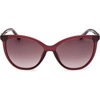 Guess Women's Sunglasses - Shiny Bordeaux Injected Plastic Cat Eye | GU00256 5869F ,