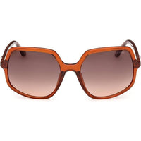 Guess Women's Sunglasses - Orange/Other Plastic Square Full Rim Frame | GU00257 5744F ,
