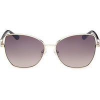 Guess Women's Sunglasses - Gold Metal Butterfly Shape Full Rim Frame | GU00259 5932G ,