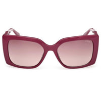 Guess Women's Sunglasses - Shiny Violet Plastic Butterfly Full Rim | GU00265 H 5581T ,