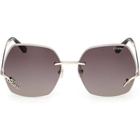 Guess Women's Sunglasses - Gold Metal Butterfly Shape Full Rim Frame | GU00268 6032F ,