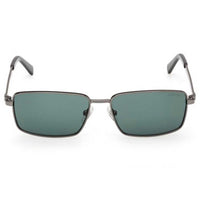 Guess Men's Sunglasses - Shiny Gunmetal Metal Rectangular Shape Frame | GU00273 5608N ,