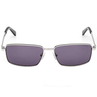 Guess Men's Sunglasses - Shiny Light Nickeltin Metal Rectangular Frame | GU00273 5610Y ,