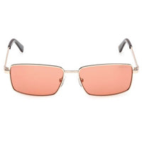 Guess Men's Sunglasses - Gold Metal Rectangular Shape Full Rim Frame | GU00273 5632S ,