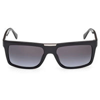 Guess Men's Sunglasses - Shiny Black Acetate Rectangular Shape Frame | GU00274 5601B ,