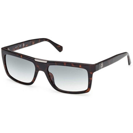 Guess Men's Sunglasses - Dark Havana Acetate Rectangular Shape Frame | GU00274 5652P ,