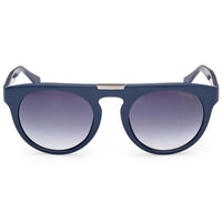 Guess Men's Sunglasses - Shiny Blue Plastic Oval Shape Full Rim Frame | GU00275 5290W ,