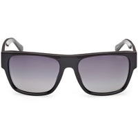 Guess Men's Sunglasses - Shiny Black Plastic Square Full Rim Frame | GU00277 5801D ,