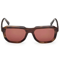 Guess Men's Sunglasses - Dark Brown/Other Acetate Square Shape Frame | GU00278 5350S ,