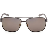 Harley Davidson Men's Sunglasses - Matte Gunmetal Metal Navigator | HD00018 6109X ,
