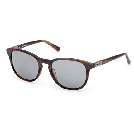 Harley Davidson Men's Sunglasses - Dark Brown/Other Acetate Oval Frame | HD00019 5350L ,