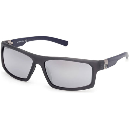 Harley Davidson Men's Sunglasses - Grey/Other Plastic Rectangular | HD00023 6220X ,