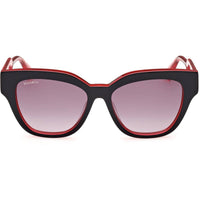 Max & Co. Women's Sunglasses - Shiny Black Plastic Cat Eye Shape Frame | MO0106 5401B ,