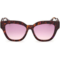 Max & Co. Women's Sunglasses - Coloured Havana Plastic Cat Eye Full Rim | MO0106 5455Z ,