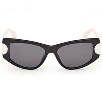 Max & Co. Women's Sunglasses - Shiny Black Injected Plastic Cat Eye | MO0107 5301A ,