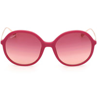 Max & Co. Women's Sunglasses - Shiny Fuxia Plastic Round Full Rim Frame | MO0109 5675T ,