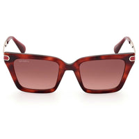 Max & Co. Women's Sunglasses - Coloured Havana Cat Eye Full Rim Frame | MO0110 5055F ,