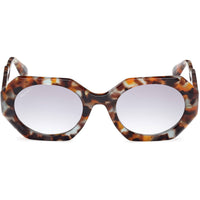 Max & Co. Women's Sunglasses - Coloured Havana Acetate Geometric Frame | MO0115 5155B ,