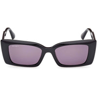 Max & Co. Women's Sunglasses - Shiny Black Acetate Butterfly Full Rim | MO0117 5201A ,