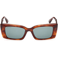 Max & Co. Women's Sunglasses - Blonde Havana Acetate Butterfly Full Rim | MO0117 5253N ,