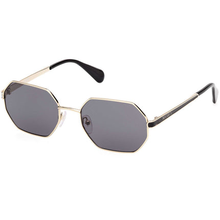 Max & Co. Women's Sunglasses - Gold Metal Geometric Full Rim Frame | MO0118 5432A ,