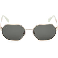 Max & Co. Women's Sunglasses - Gold Metal Geometric Full Rim Frame | MO0118 5432N ,