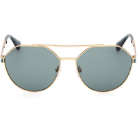 Max & Co. Women's Sunglasses - Shiny Deep Gold Metal Pilot Shape Frame | MO0119 5830N ,