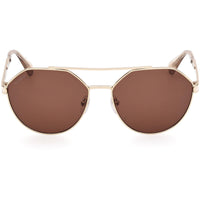 Max & Co. Women's Sunglasses - Gold Metal Pilot Shape Full Rim Frame | MO0119 5832E ,