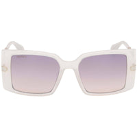 Max & Co. Women's Sunglasses - Ivory Injected Plastic Butterfly Frame | MO0120 5325F ,