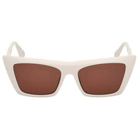 Max & Co. Women's Sunglasses - Ivory Plastic Cat Eye Full Rim Frame | MO0122 5425E ,