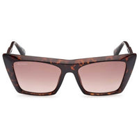 Max & Co. Women's Sunglasses - Dark Havana Plastic Cat Eye Shape Frame | MO0122 5452F ,
