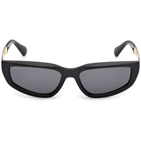 Max & Co. Women's Sunglasses - Shiny Black Injected Plastic Cat Eye | MO0125 5601A ,