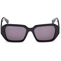 Max & Co. Women's Sunglasses - Shiny Black Plastic Rectangular Full Rim | MO0126 5301A ,