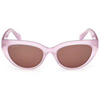 Max & Co. Women's Sunglasses - Shiny Pink Plastic Cat Eye Shape Frame | MO0127 5172E ,