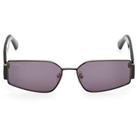 Max & Co. Women's Sunglasses - Shiny Black Metal Rectangular Frame | MO0128 5601A ,