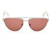Max & Co. Women's Sunglasses - Shiny Palladium Metal Aviator Frame | MO0129 5716E ,
