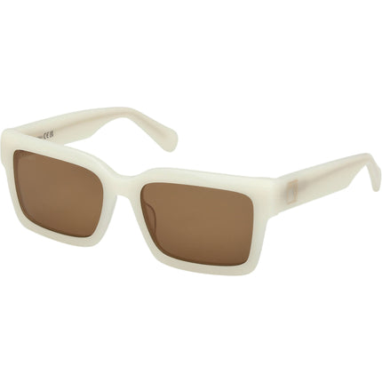Max & Co. Women's Sunglasses - Ivory Acetate Square Full Rim Frame | MO0132 5325J ,