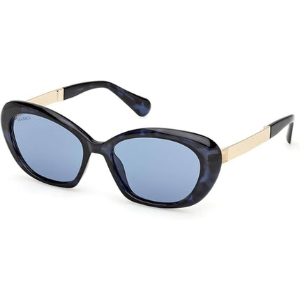 Max & Co. Women's Sunglasses - Coloured Havana Cat Eye Full Rim Frame | MO0133 5555V ,