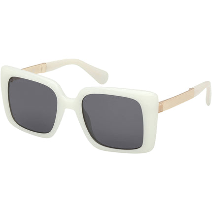 Max & Co. Women's Sunglasses - Ivory Injected Plastic Square Frame | MO0134 5225A ,