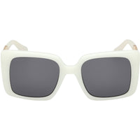 Max & Co. Women's Sunglasses - Ivory Injected Plastic Square Frame | MO0134 5225A ,