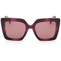 Max Mara Women's Sunglasses - Violet/Other Acetate/Metal Square Frame | MM0051 5283W ,