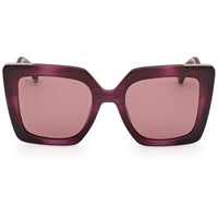 Max Mara Women's Sunglasses - Coloured Havana Plastic Cat Eye Frame | MM0057 5255S ,
