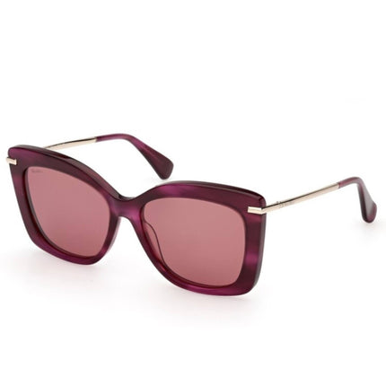 Max Mara Women's Sunglasses - Violet/Other Acetate/Metal Butterfly | MM0101 5583W ,