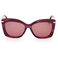 Max Mara Women's Sunglasses - Violet/Other Acetate/Metal Butterfly | MM0101 5583W ,