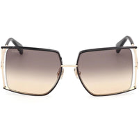 Max Mara Women's Sunglasses - Black/Other Metal Butterfly Full Rim | MM0120 5805A ,