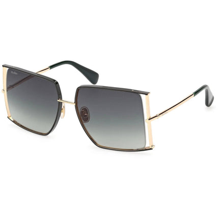 Max Mara Women's Sunglasses - Dark Green/Other Metal Butterfly Frame | MM0120 5898P ,