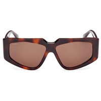 Max Mara Women's Sunglasses - Dark Havana Acetate Cat Eye Full Rim | MM0125 5852E ,